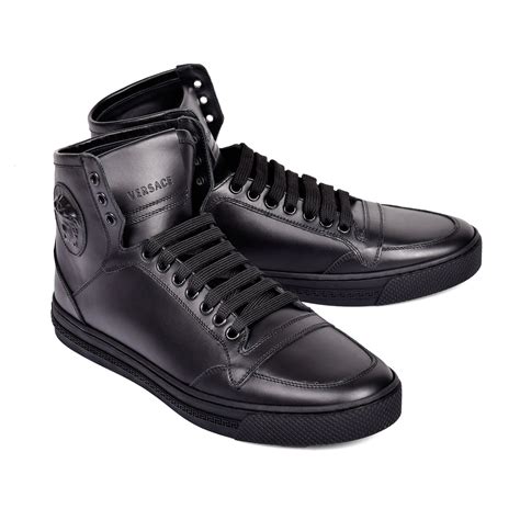 versace high top tennis shoes|gianni Versace athletic sneakers.